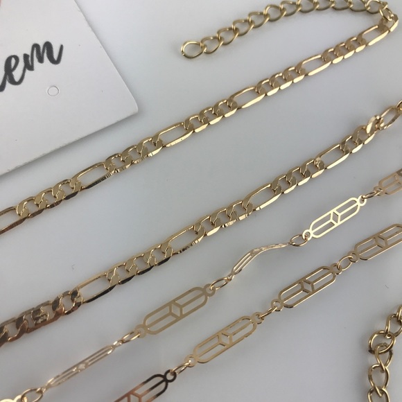 4 for $25⚡️choker layering necklace set - Picture 3 of 4